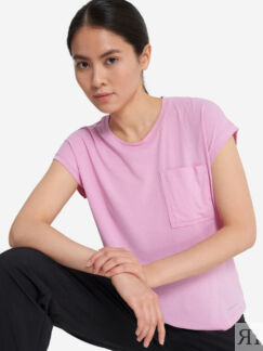 Футболка женская Columbia Boundless Trek Short Sleeve Tee, Розовый