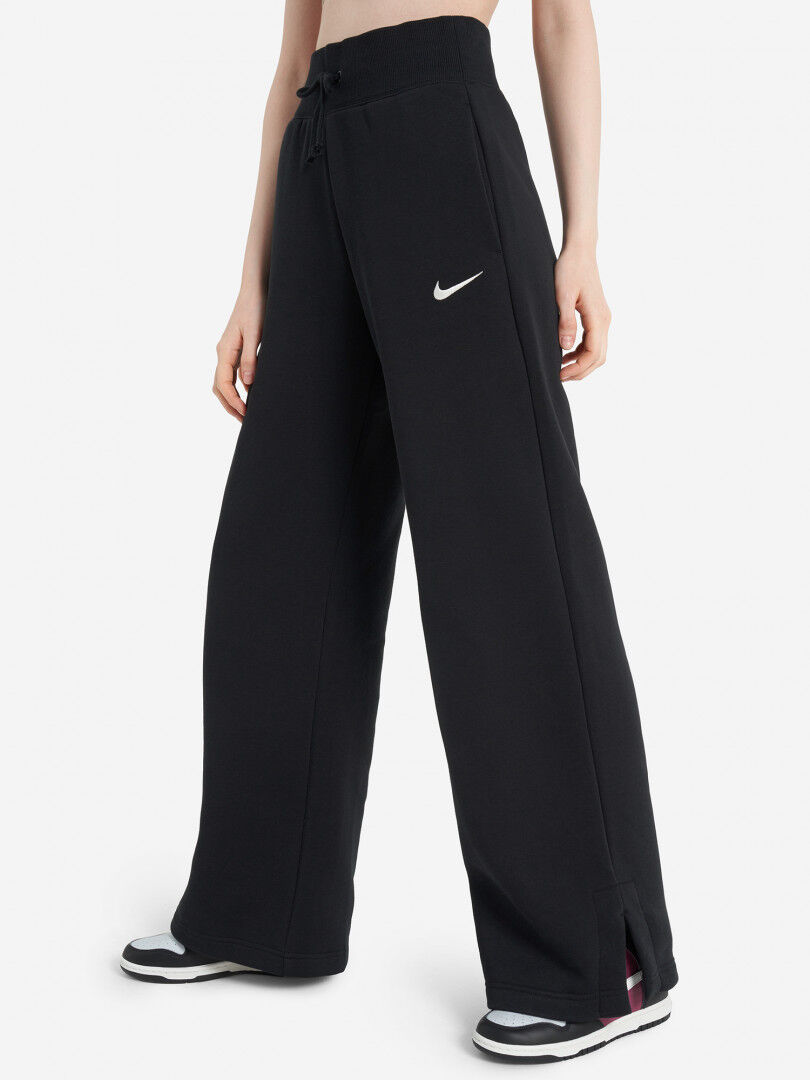 Брюки флисовые женские Nike Sportswear Phoenix, Черный DQ5615N06-010 фото 1