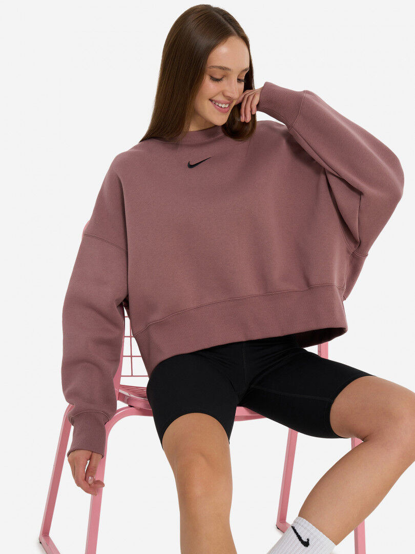Свитшот женский Nike Phoenix, Коричневый DQ5761N06-208 фото 1