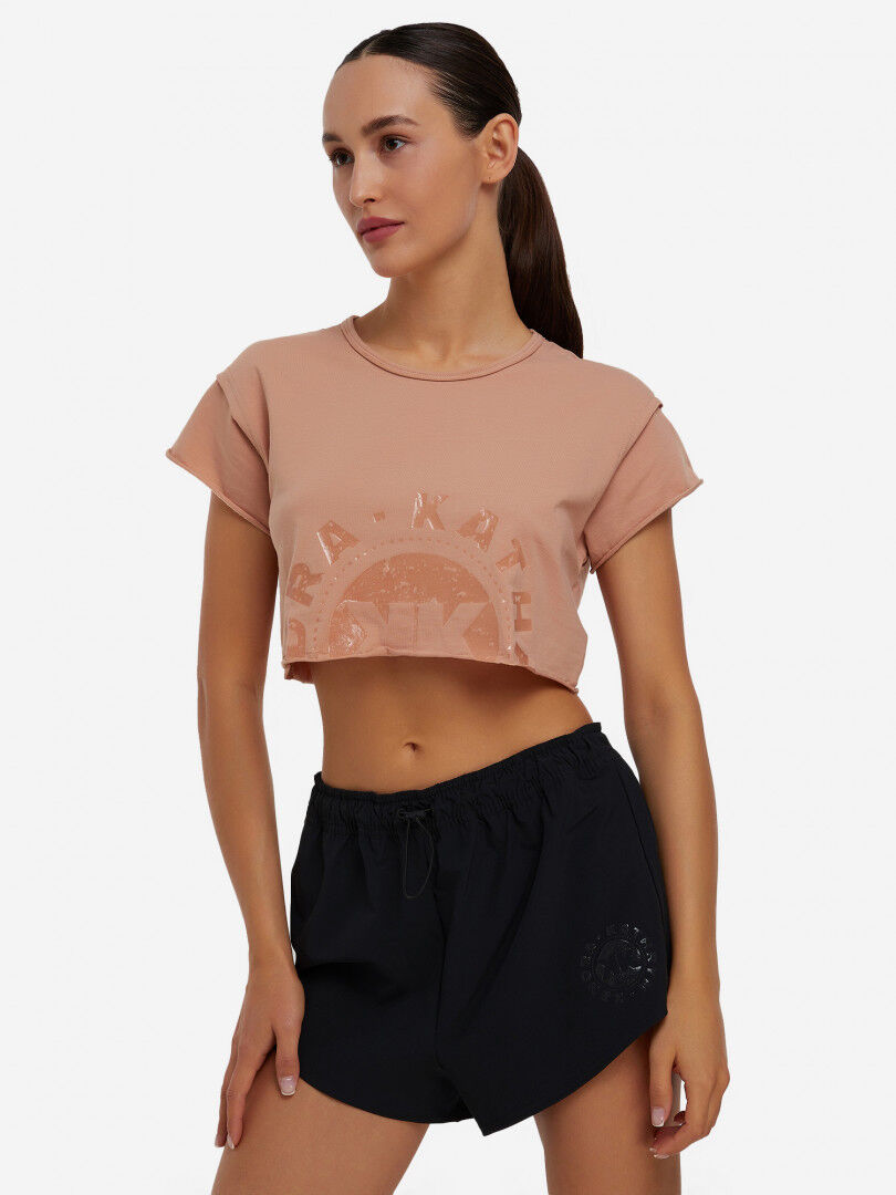 Футболка женская Gymshark Twins, Бежевый B2A2MG33-NBCW-BW1 фото 1