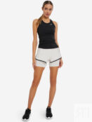 Шорты женские Gymshark Speed, Белый B2A5HG33-WBBB-BZ1 фото 3