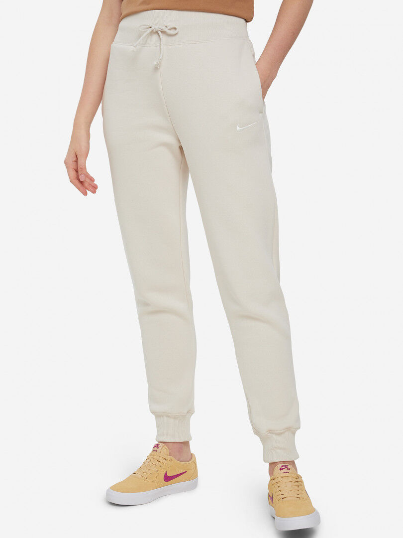 Брюки женские Nike Sportswear Phoenix, Бежевый DQ5688N06-104 фото 1