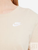 Футболка женская Nike Club Essentials, Бежевый DX7902N06-126 фото 4