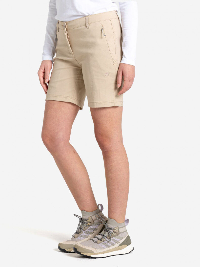 Шорты женские CRAGHOPPERS Kiwi Pro, Бежевый CWJ1284C3D-694 фото 1