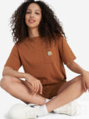 Футболка женская Carhartt, Коричневый 106122C2H-BRN фото 1