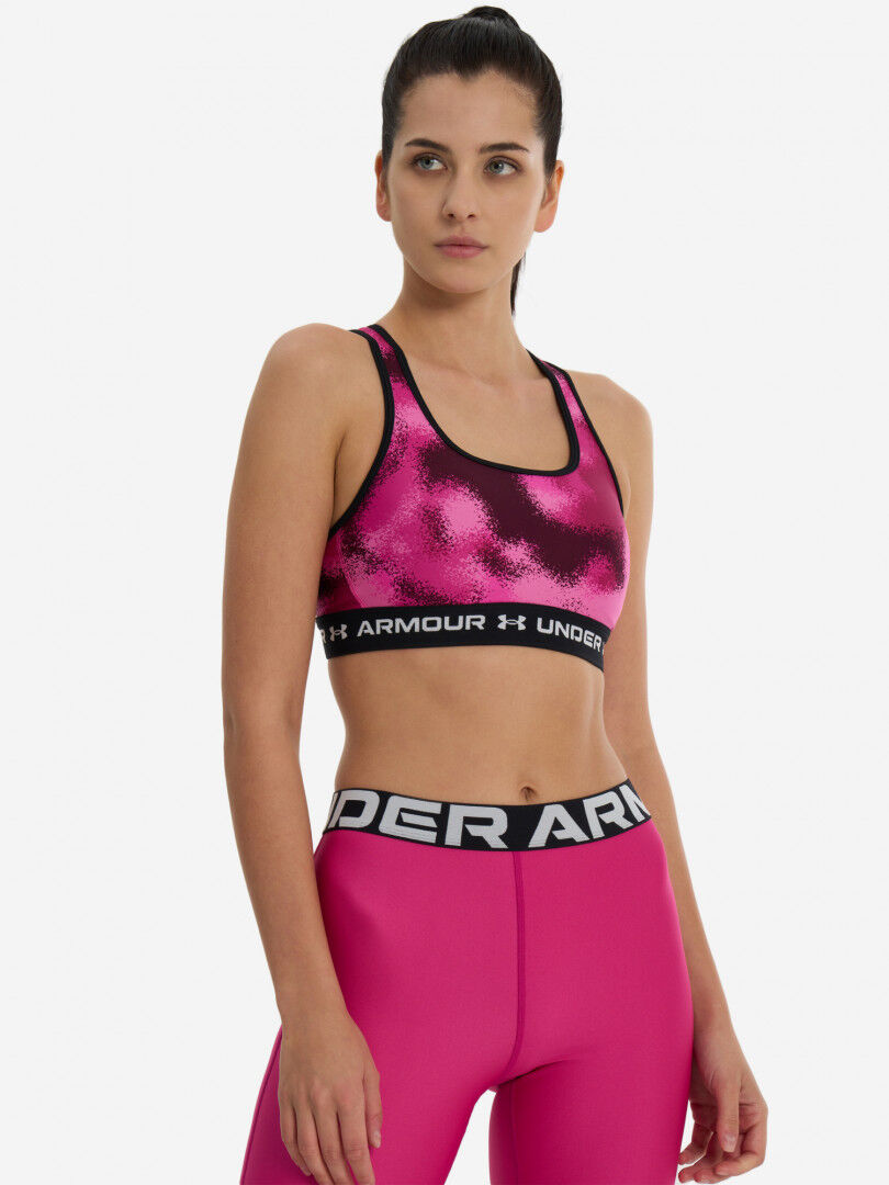 Спортивный топ бра Under Armour, Розовый 1361042U0F-686 фото 1