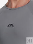 Футболка компрессионная мужская Athlex Flex Pro, Серый 125977A31-92 фото 5