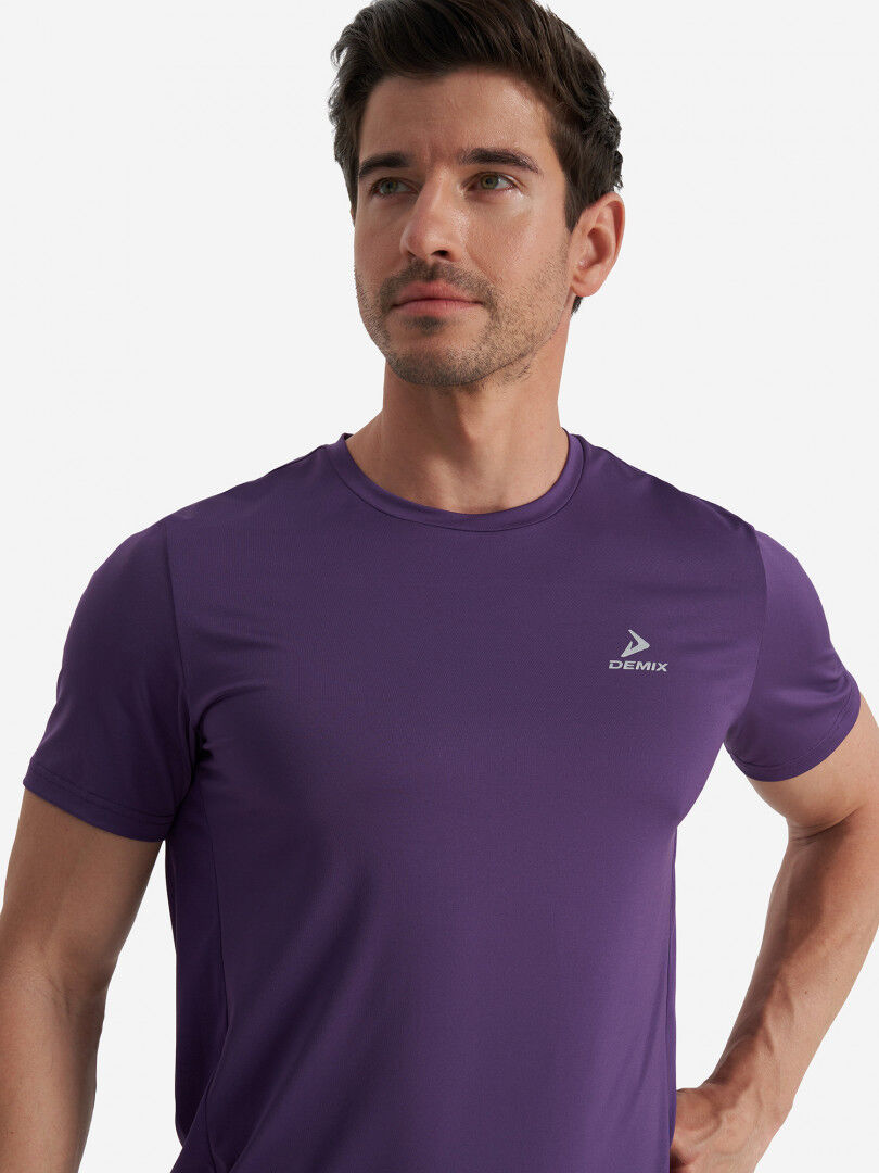 Футболка мужская Demix Urban Mesh Running, Фиолетовый 129828DMX-X3 фото 1