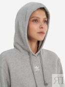 Худи женская оверсайз adidas, Серый IJ9760A01-. фото 5