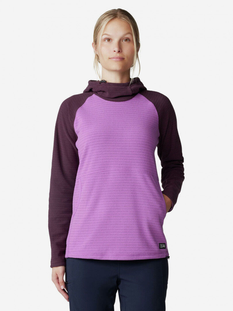 Джемпер флисовый женский Mountain Hardwear Summit Grid, Фиолетовый 2019001MHW-537 фото 1