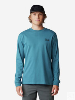 Лонгслив мужской Mountain Hardwear Box Logo, Голубой