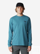 Лонгслив мужской Mountain Hardwear Box Logo, Голубой 2100601MHW-458 фото 1
