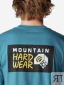 Лонгслив мужской Mountain Hardwear Box Logo, Голубой 2100601MHW-458 фото 2