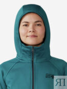 Джемпер флисовый женский Mountain Hardwear Sendura, Голубой 2104861MHW-314 фото 4