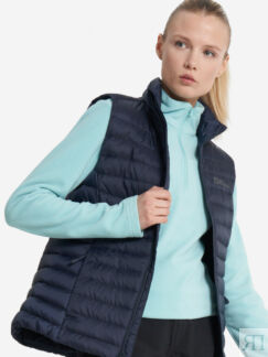 Жилет пуховый женский Jack Wolfskin Pilvi, Синий