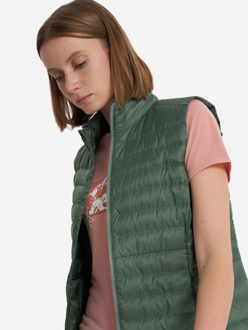 Жилет пуховый женский Jack Wolfskin Pilvi, Зеленый 1207771J01-4311 фото 1
