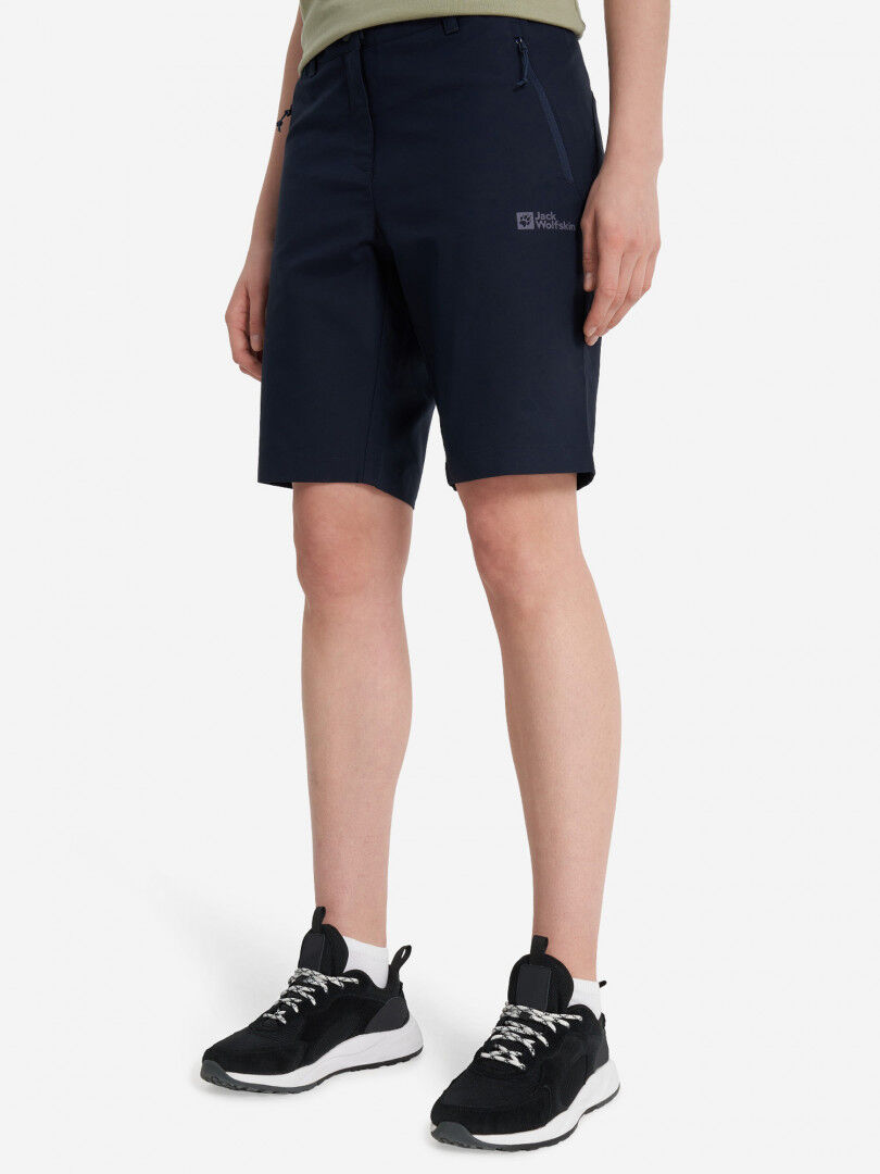 Шорты женские Jack Wolfskin Active Track, Синий 1503704J01-1010 фото 1