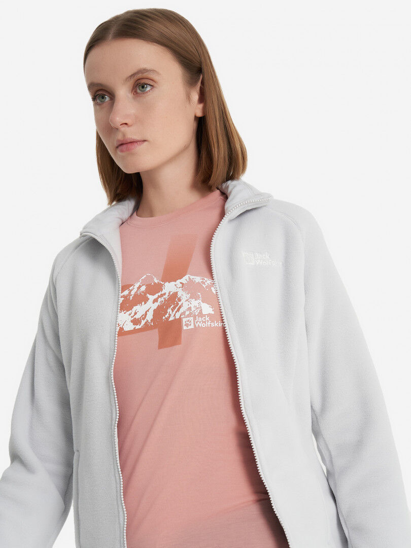 Джемпер флисовый женский Jack Wolfskin Moonrise, Серый 1703883J01-6709 фото 1