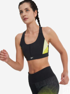 Спортивный топ бра Reebok, Черный