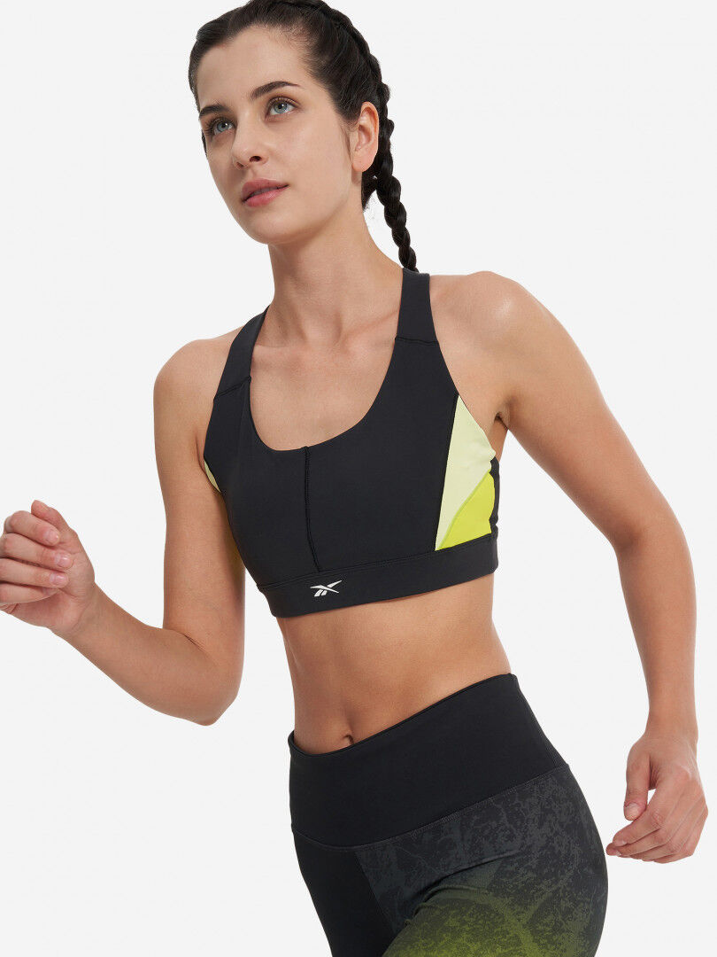 Спортивный топ бра Reebok, Черный 100205637R00-. фото 1