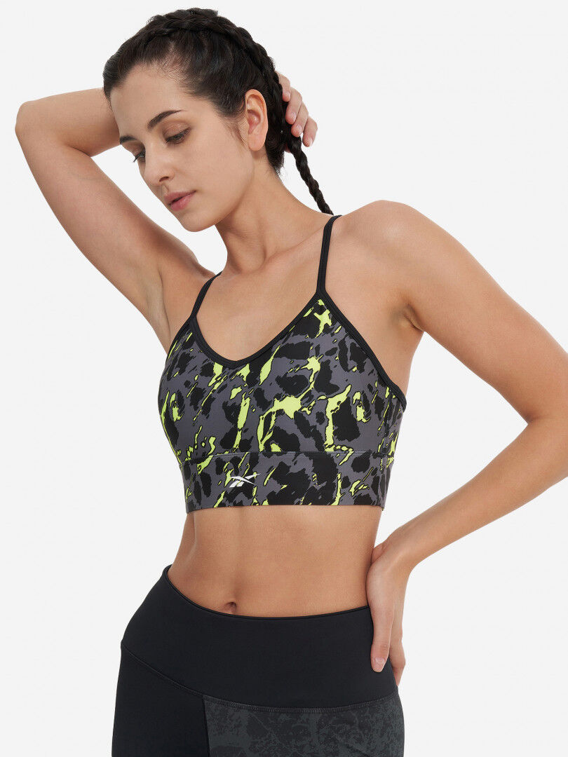 Спортивный топ бра Reebok, Черный 100206296R00-. фото 1