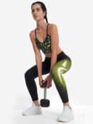 Спортивный топ бра Reebok, Черный 100206296R00-. фото 5