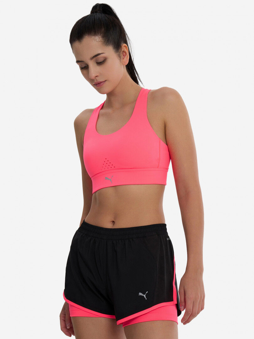 Спортивный топ бра PUMA Pwrbreathe, Красный 525074P0P-16 фото 1