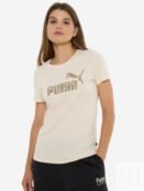Футболка женская PUMA Ess+, Бежевый 681490P0P-87 фото 1