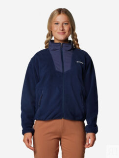Джемпер флисовый женский Columbia Sequoia Grove Full Zip Fleece, Синий