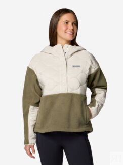 Джемпер флисовый женский Columbia Cloud Point Hooded Fleece, Бежевый