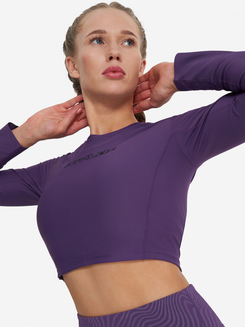 Лонгслив женский Athlex, Голубой 125437A31-P4 фото 1
