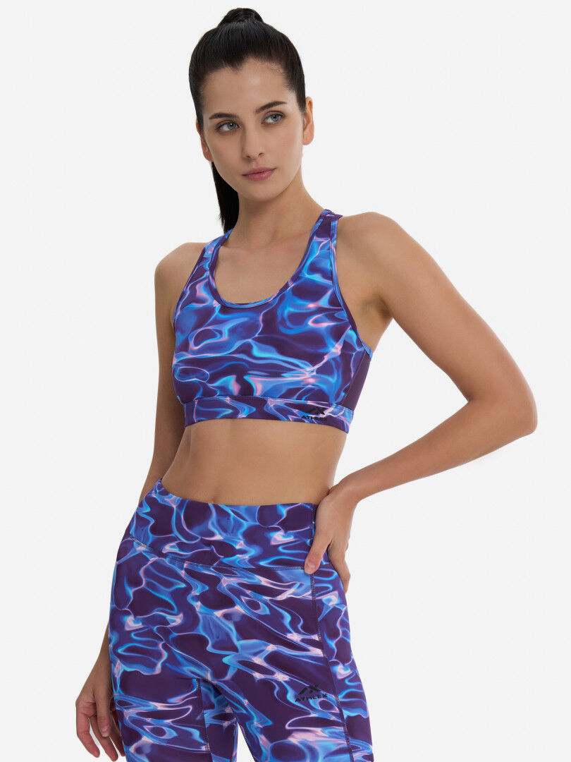 Спортивный топ бра Athlex, Фиолетовый 129641A31-L1 фото 1