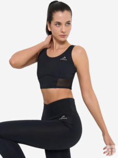 Спортивный топ бра Demix MuseFit Gym, Черный