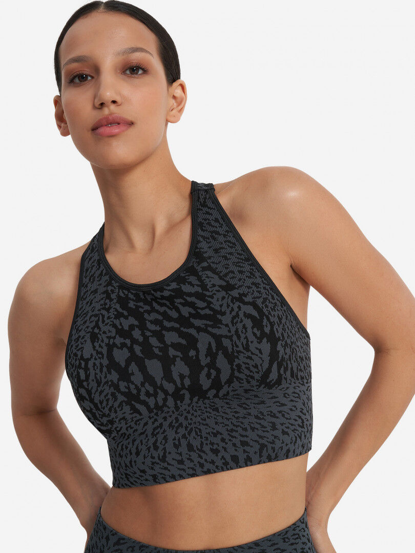 Спортивный топ бра Demix Highflow Seamless, Черный 129911DMX-BA фото 1