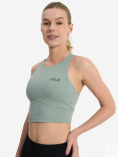 Спортивный топ бра FILA, Зеленый