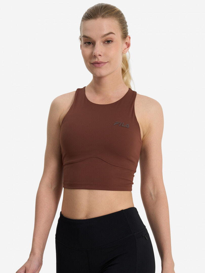 Спортивный топ бра FILA, Коричневый 130050FLA-T3 фото 1