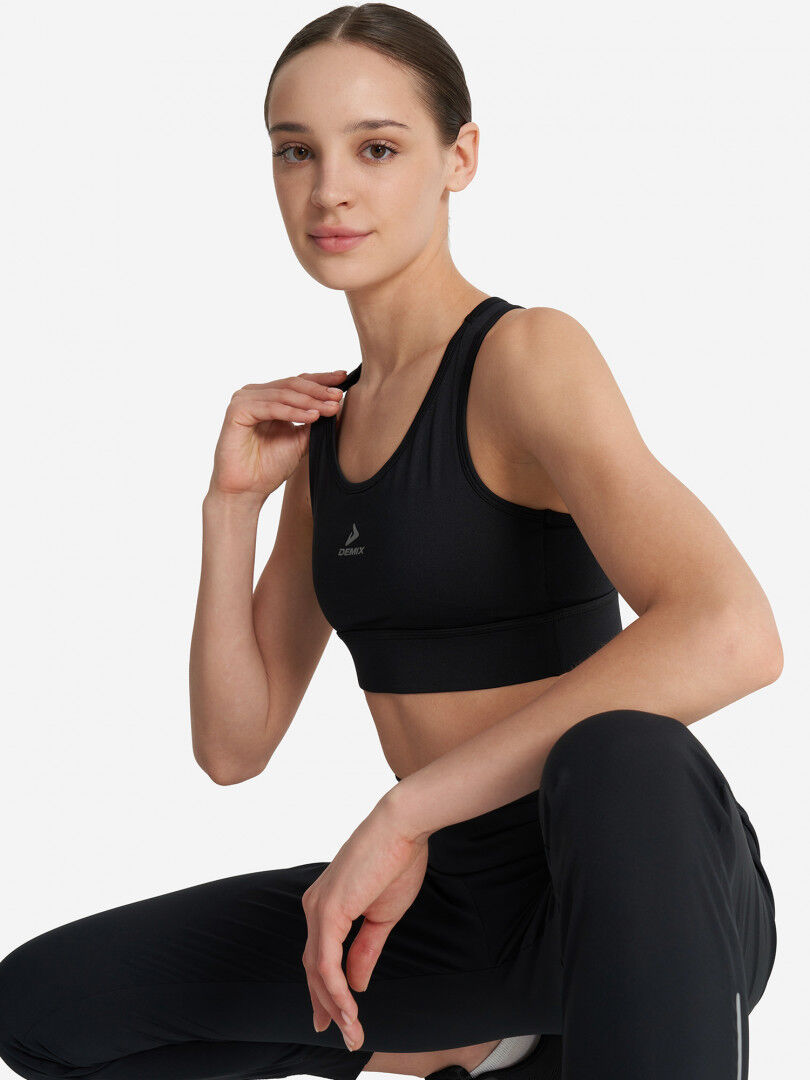 Спортивный топ бра Demix ActiveMove, Черный 130167DMX-99 фото 1