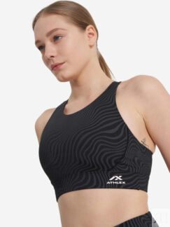 Спортивный топ бра Athlex, Черный