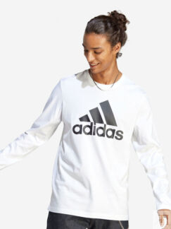 Лонгслив мужской adidas, Белый