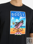 Футболка мужская adidas Boost, Черный IW0285A01-. фото 5