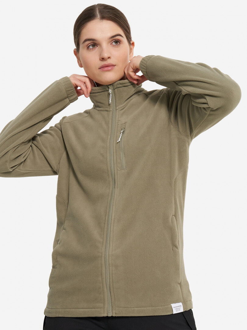 Джемпер флисовый женский CRAGHOPPERS Miska Plus II, Зеленый CWA381C3D-VRT фото 1