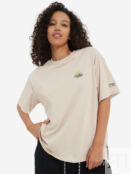 Футболка женская Li-Ning, Бежевый AHSU522-3FL1O-. фото 1