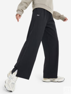 Брюки женские Under Armour Rival Wide Leg, Черный