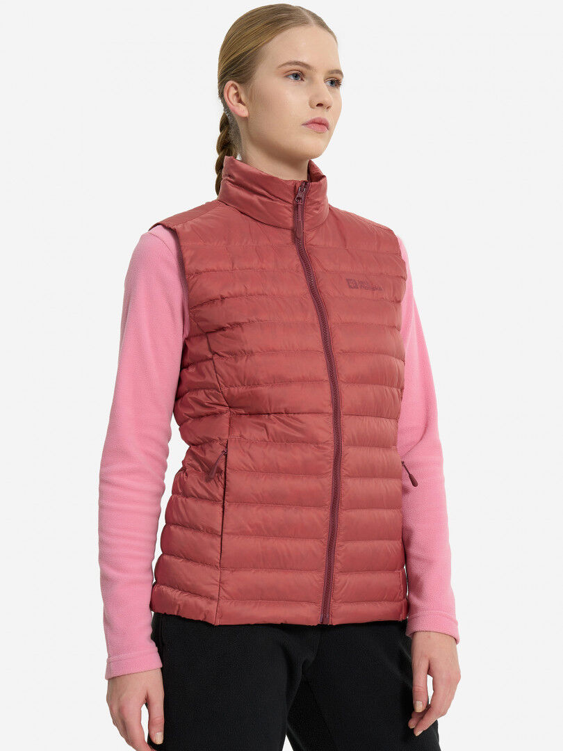 Жилет пуховый женский Jack Wolfskin Pilvi, Красный 1207771J01-J0127 фото 1