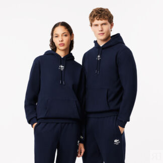Мужская хлопковая толстовка Lacoste с капюшоном