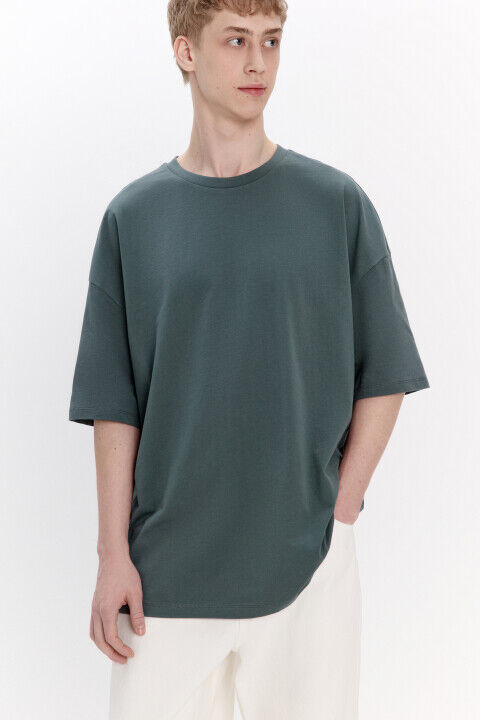 Футболка oversize из плотного хлопка befree 4680704587654 фото 1
