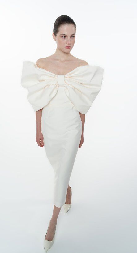 Платье-футляр c бантом 1811 eighteen one one