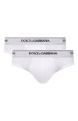 Комплект из двух хлопковых брифов Dolce & Gabbana M9C03J/FUGIW фото 1