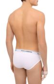 Комплект из двух хлопковых брифов Dolce & Gabbana M9C03J/FUGIW фото 3