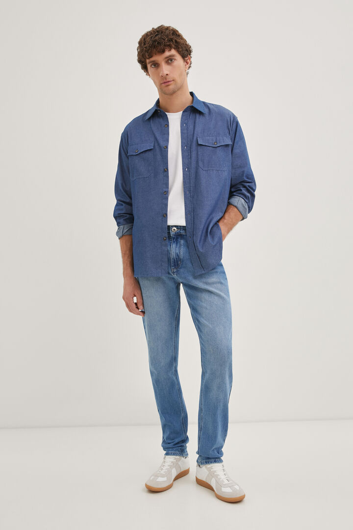 Джинсы slim fit мужские FBD25000 фото 1